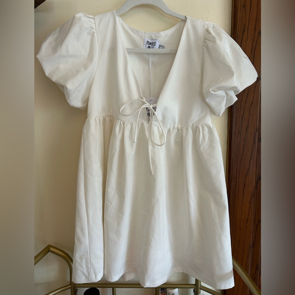 Princess polly size 2 white dress